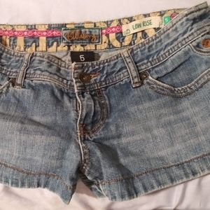 Billabong Low Rise Jeans Shorts